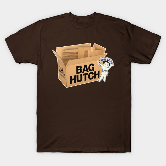 Bag Hutch by GloboChem T-Shirt by darklordpug